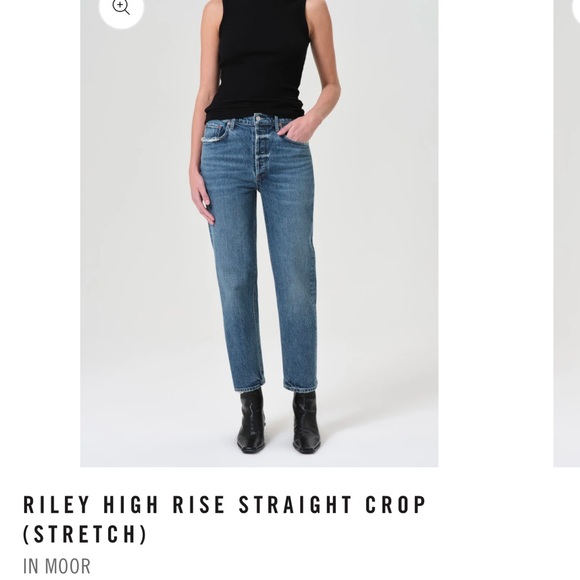 Agolde Riley high rise - Picture 1 of 9